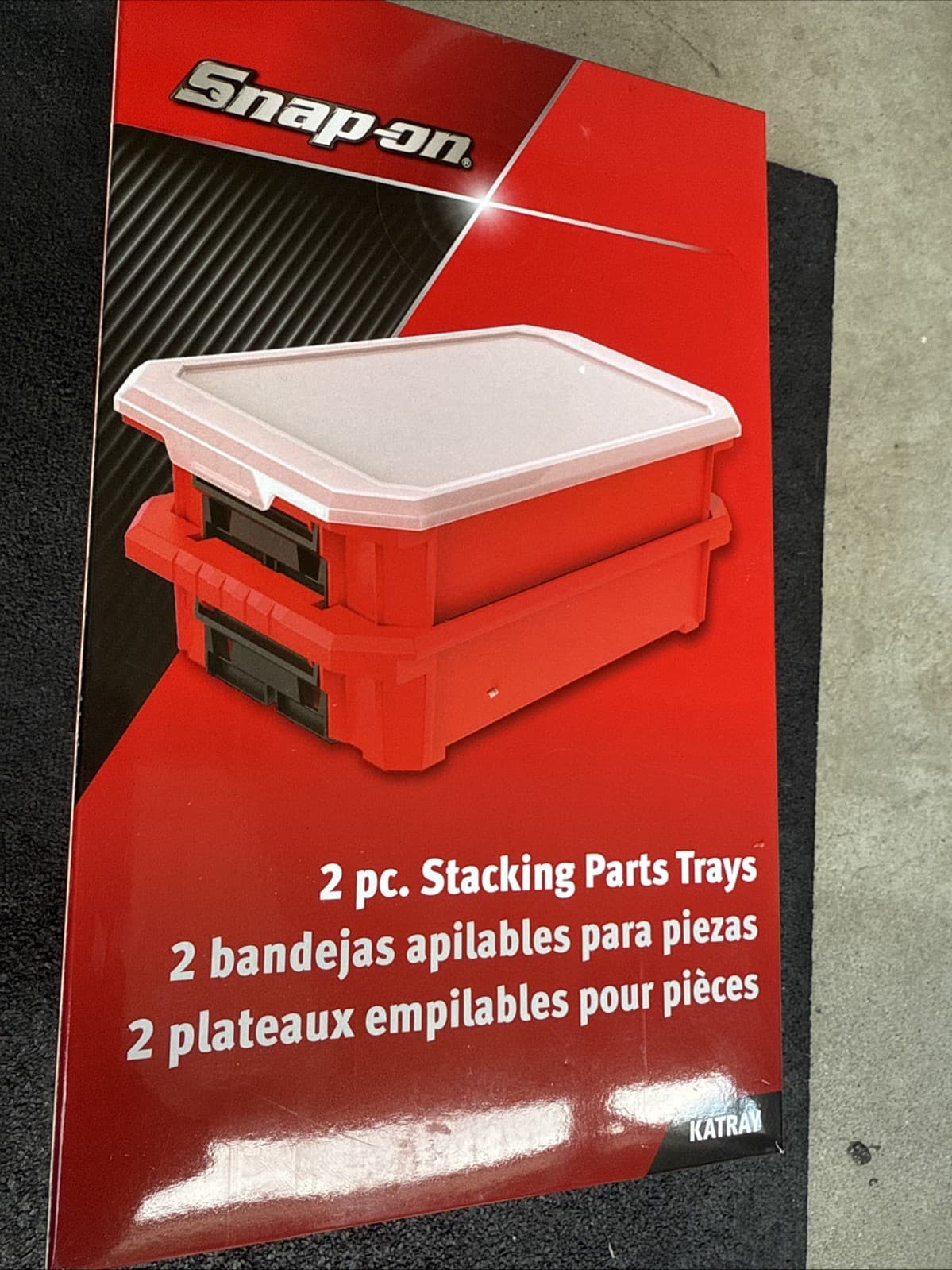 For Snap On Tools Tray KATRAY Stacking Parts Tray 2pc New