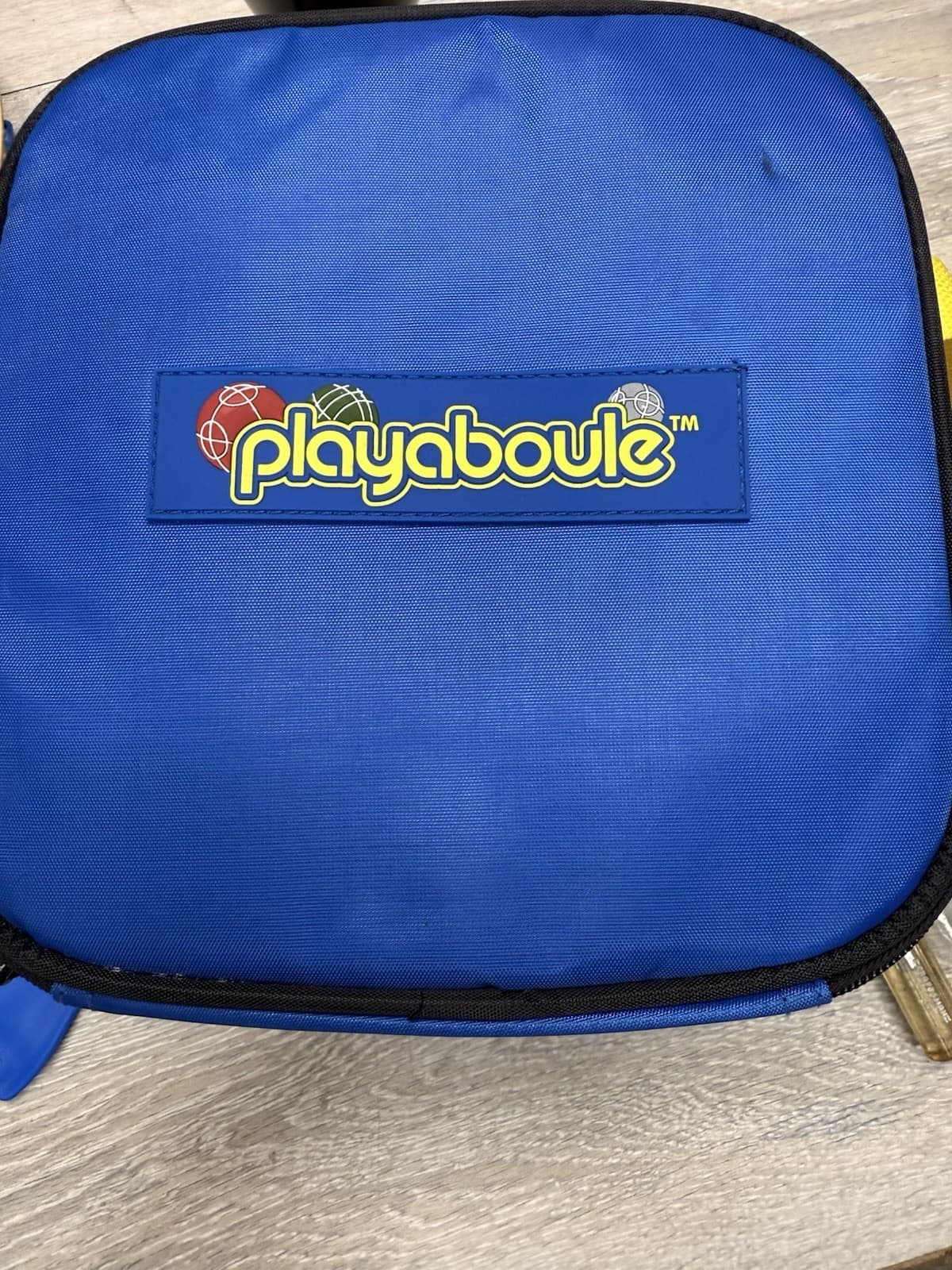 Playaboule Ultimate Patented Glow Day Night Lighted Bocce Ball Set 107mm w/ Bag