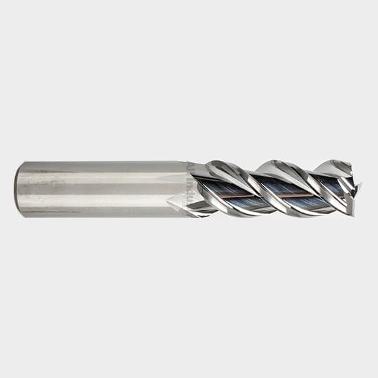 1/2" YG1 Alu-Power 3 Flute Regular Length Carbide End Mill for Aluminum