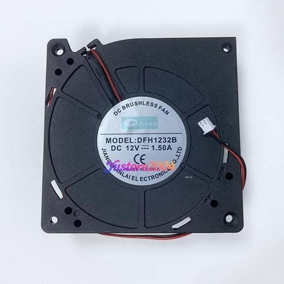 1 Pc. New CD-FAN DFH1232B Turbo Cooling Fan 12032 DC12V 1.50A 12CM 2Pin