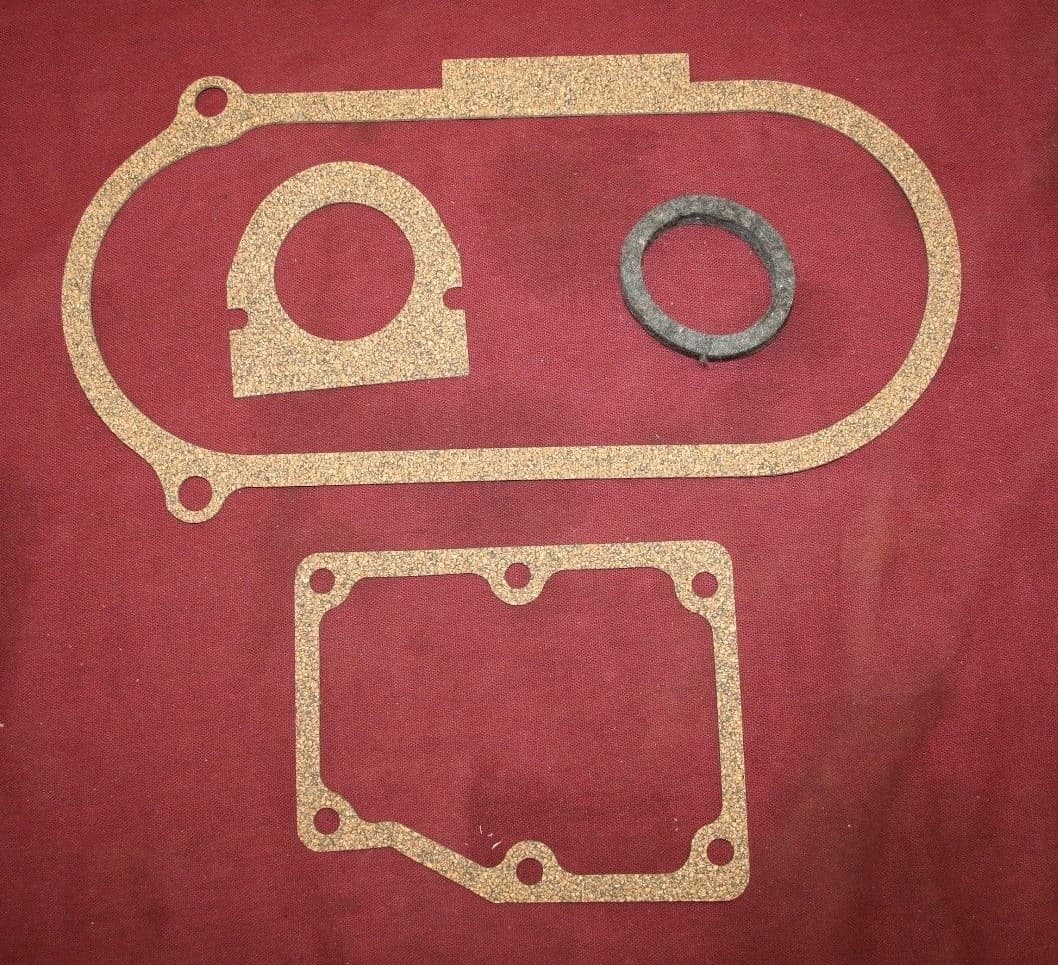 John Deere 1.5 HP model E 4pc magneto gasket set top cover gas engine flywheel