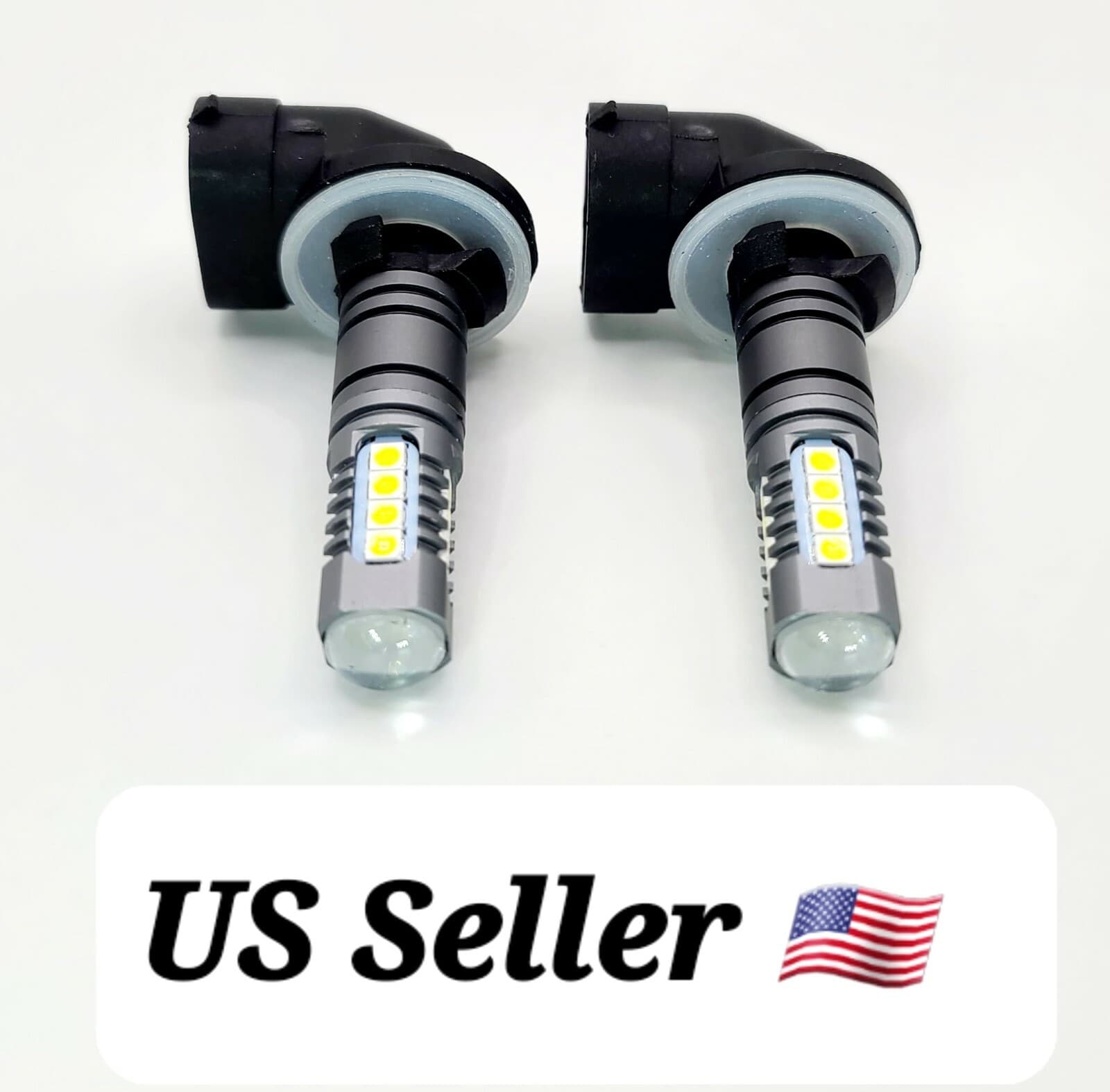 2 Super LED Headlight Light Bulbs for Case IH 440, 450; PUMA 115, 125, 140, 155
