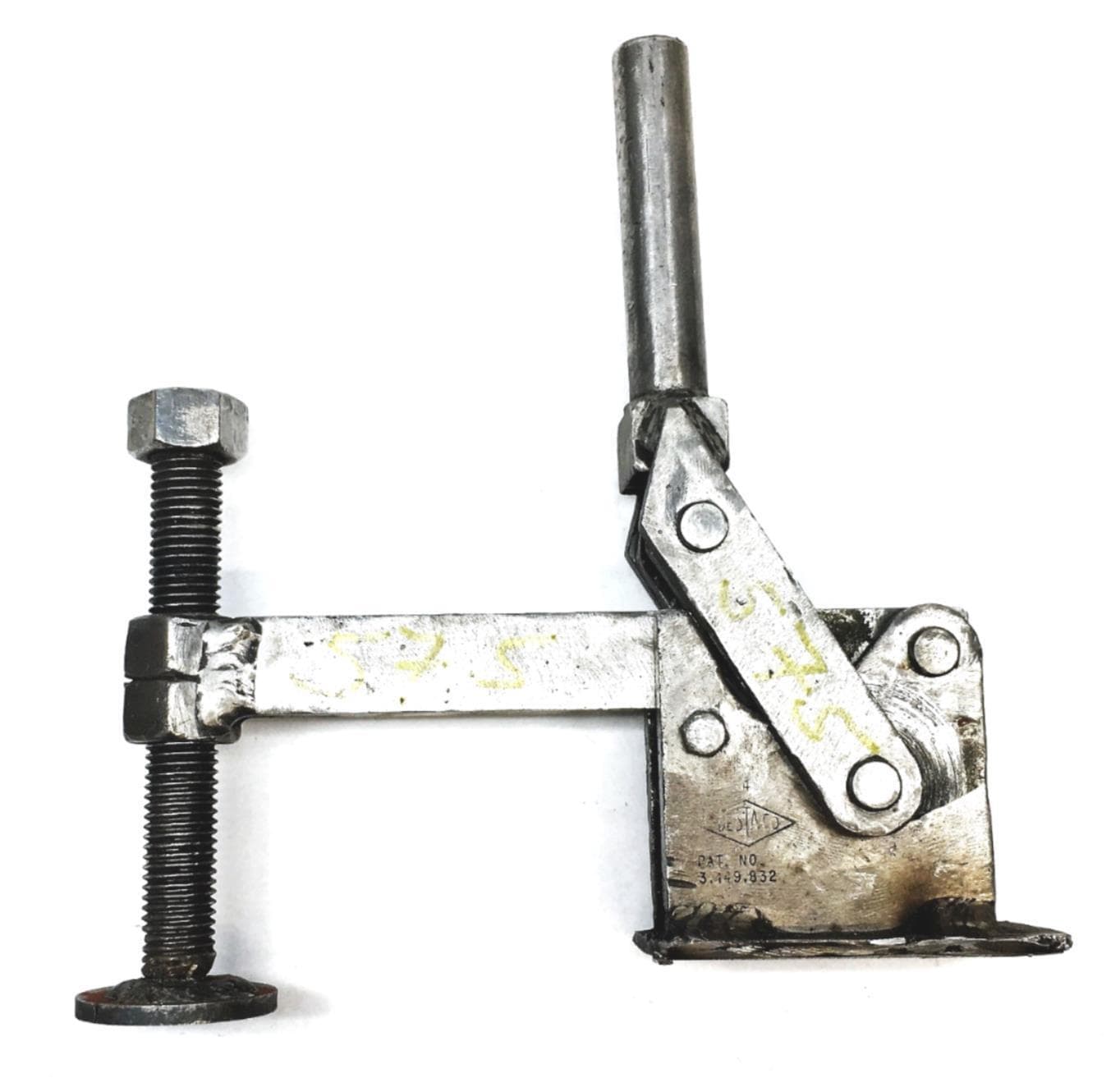 Destaco Round Head Spindle Vertical Hold Down Action Toggle Clamp 3-149-832 USED
