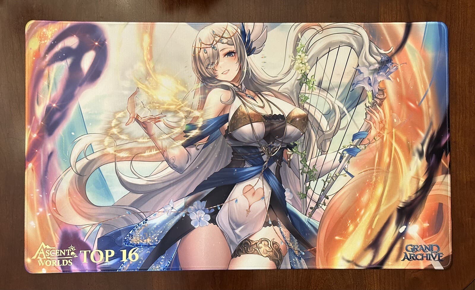 Grand Archive TCG 2024 Ascent Worlds Top 16 Day 2 Microfiber Playmat
