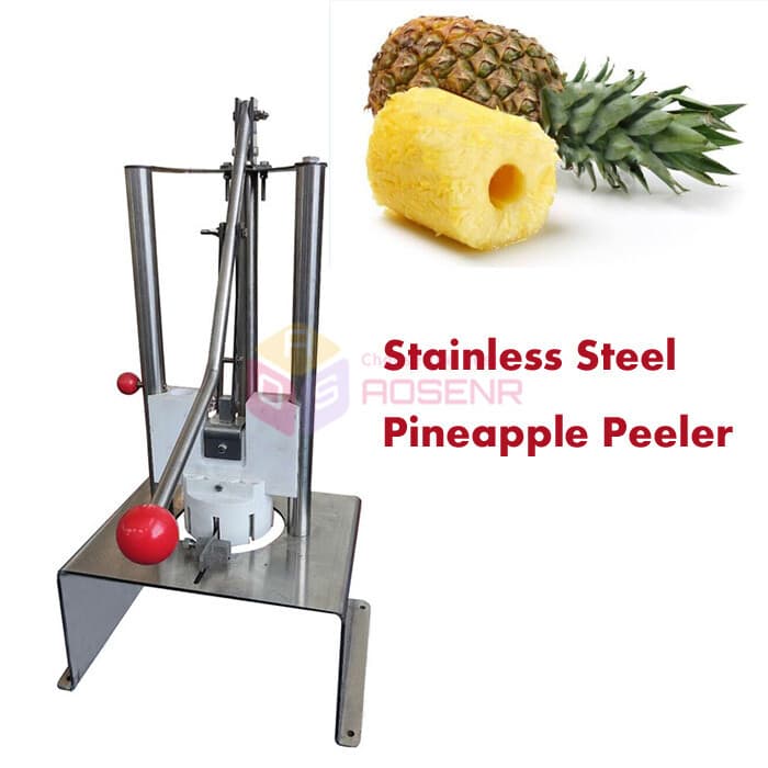 Pineapple Peeling Machine Fruit Peeler Manual Pineapple Core Peeling Machine