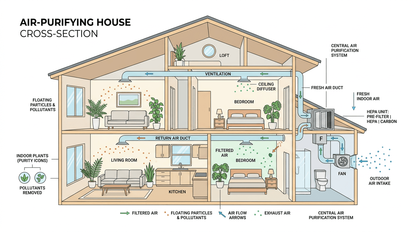 Air Purifying House: Build a Healthy, Breathable Home