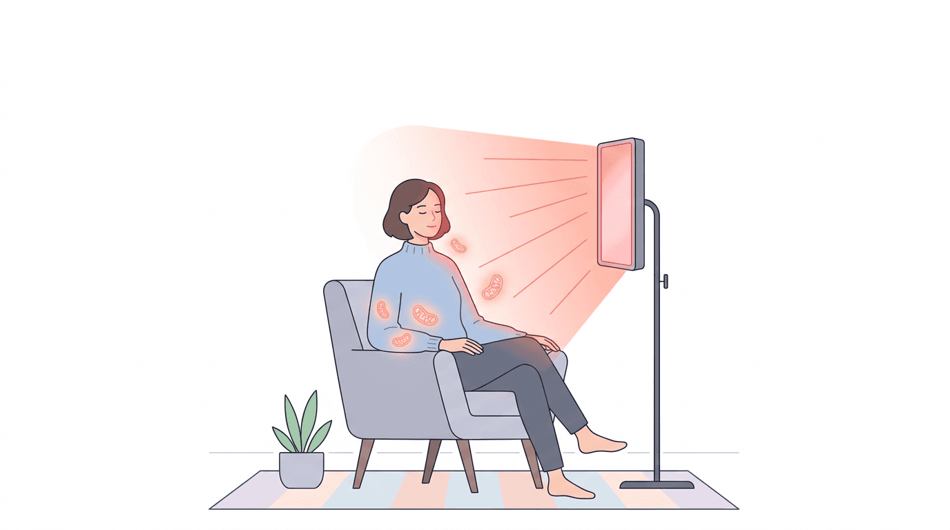 At-Home Red Light Therapy: Boost Mitochondria & Skin
