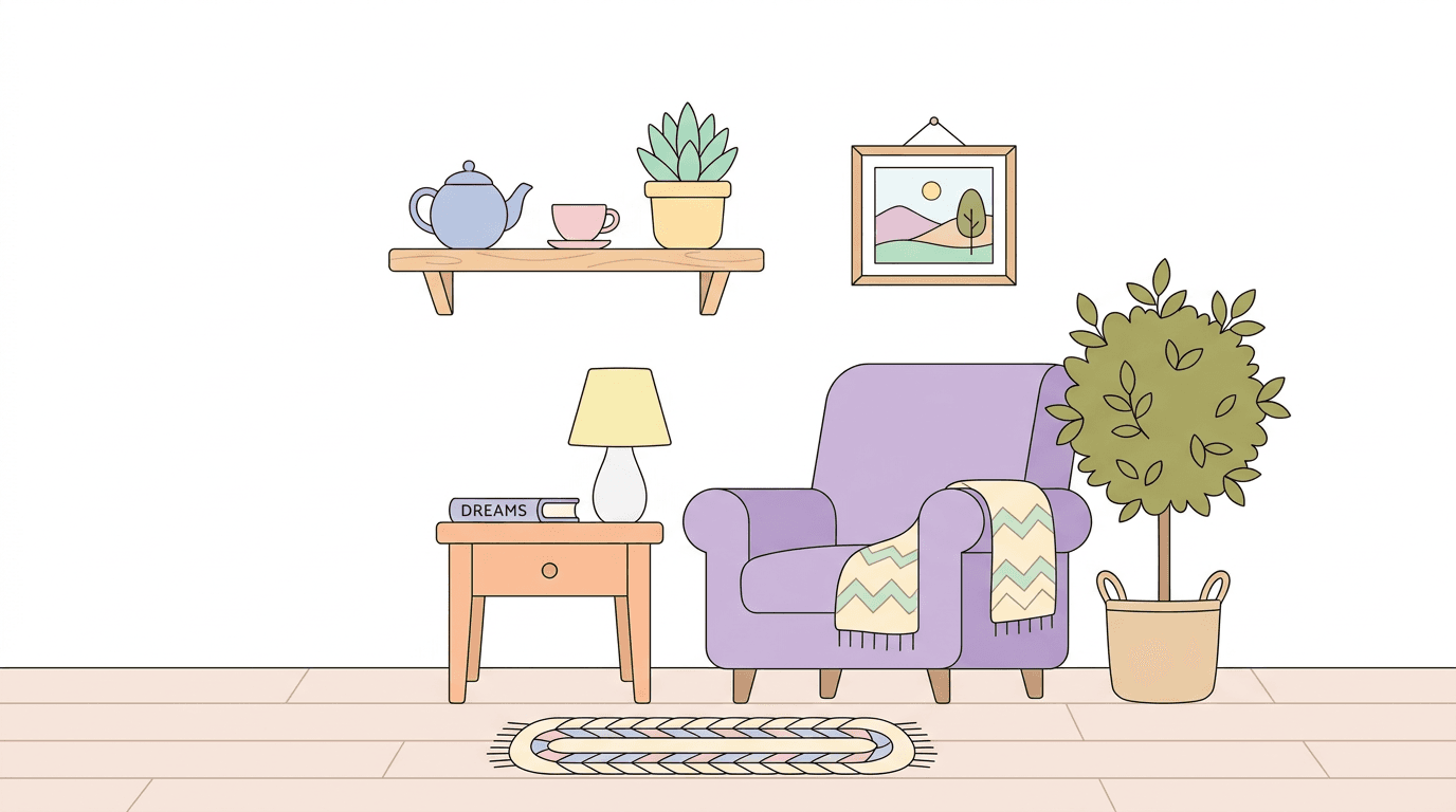 An infographic comparing the microscopic size of PM2.5 particles to common household objects