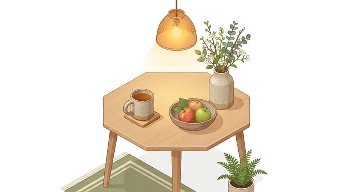 Earthy ceramic pieces arranged for a spring-inspired ritual of daily gifting.