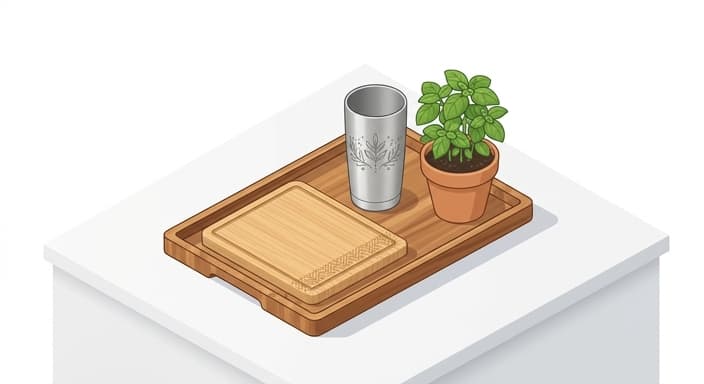A trio of personalized summer gifts arranged for a backyard moment.