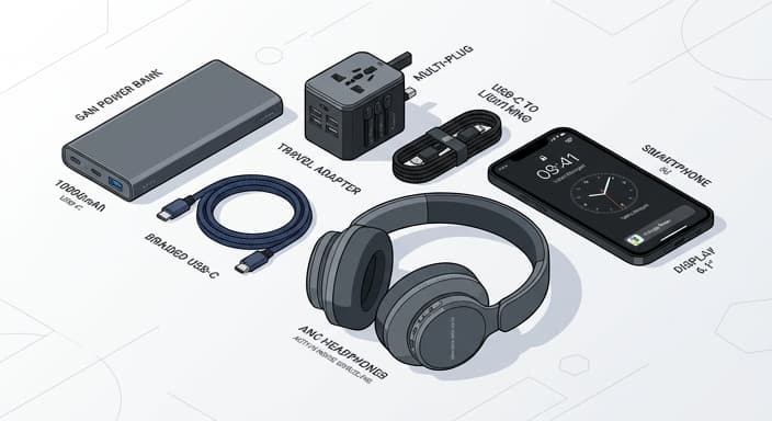 Best Summer Travel Gadgets for Her: Sleek & Seamless