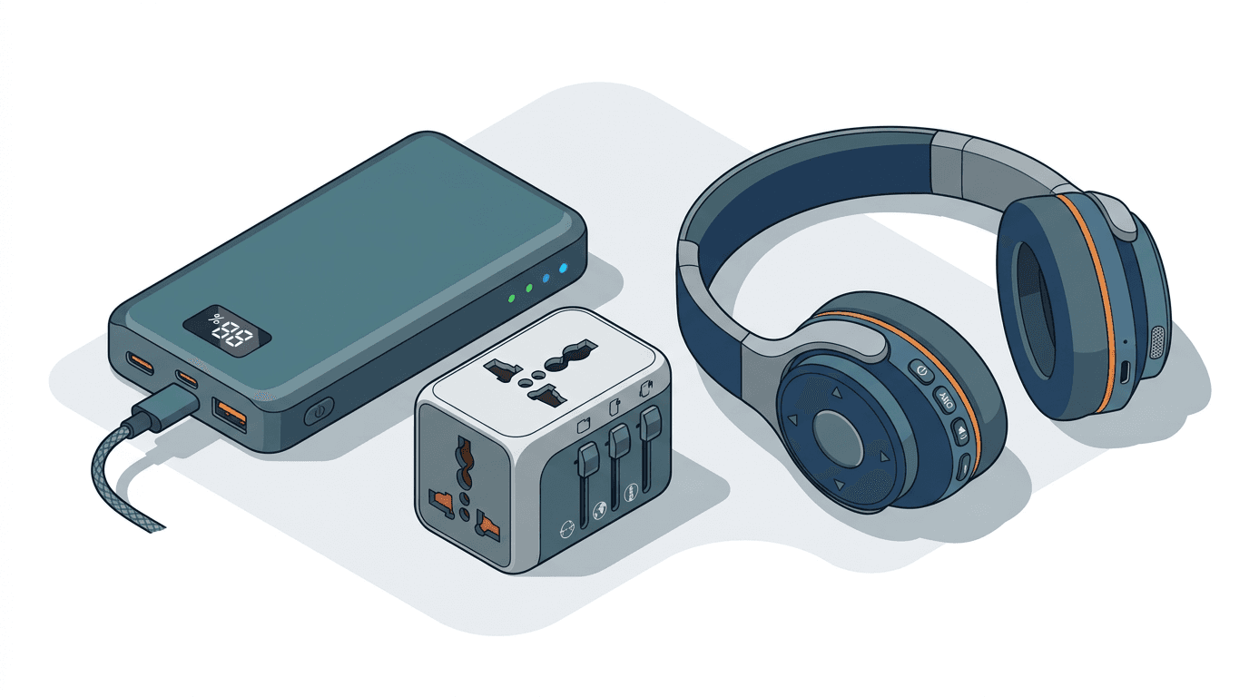 Essential gear for staying powered and connected while traveling