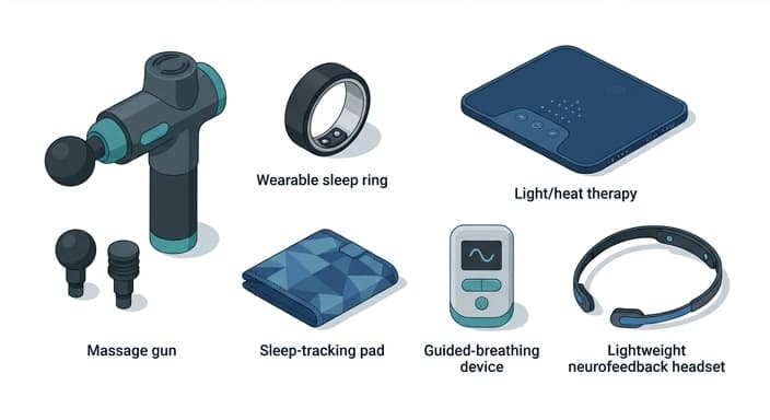 Best Wellness Tech Gifts for Him: Recovery & Sleep Gear