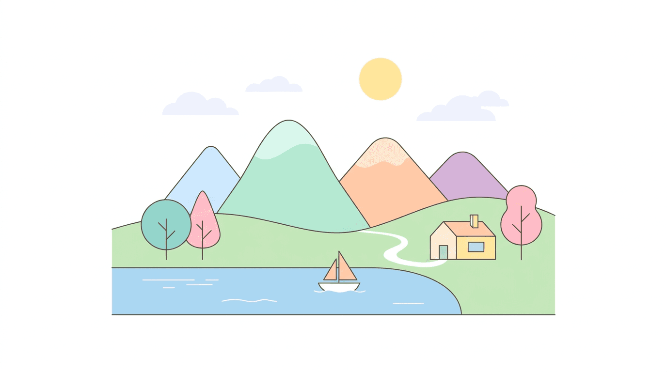 Fractal Patterns in Furniture Illustration