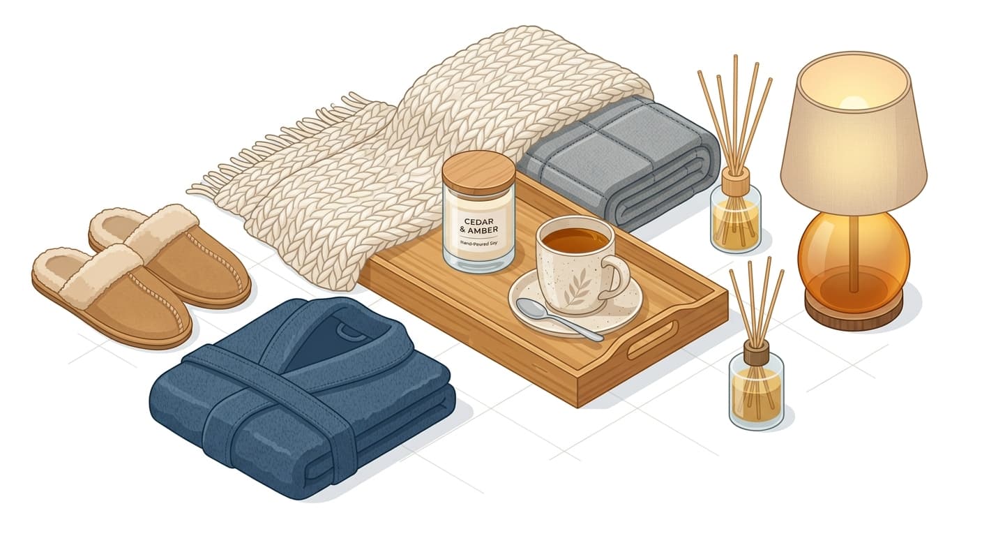 Cozy Home Gifts Everyone Will Love: Textiles, Candles & Comfort