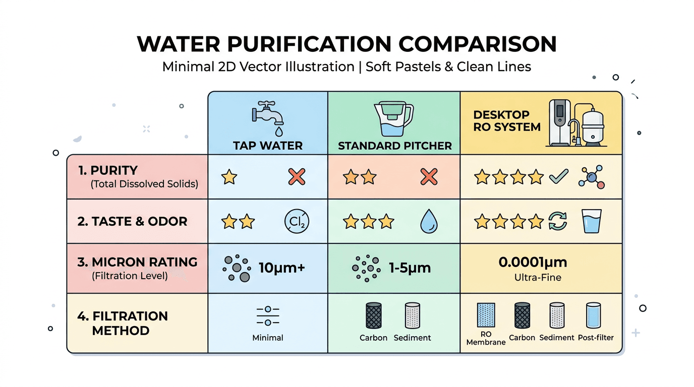 Comparison Chart Illustration
