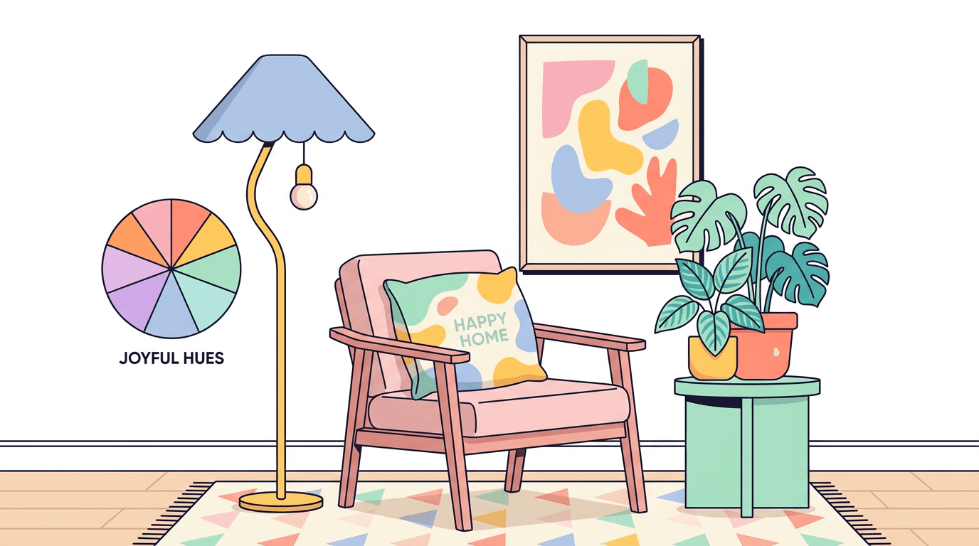 Dopamine Decor: Joyful, Colorful Home Design Trends