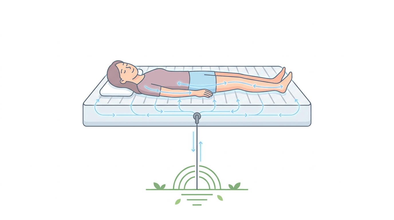 Grounding Beds: Recharging the Body with Earth's Electrons