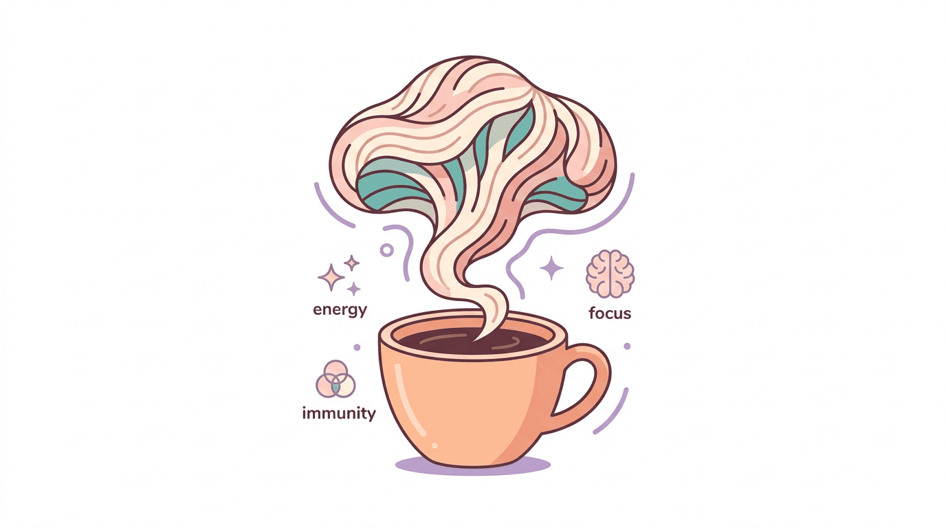 Mushroom Coffee: A Calm, Focused Boost with Adaptogenic Power