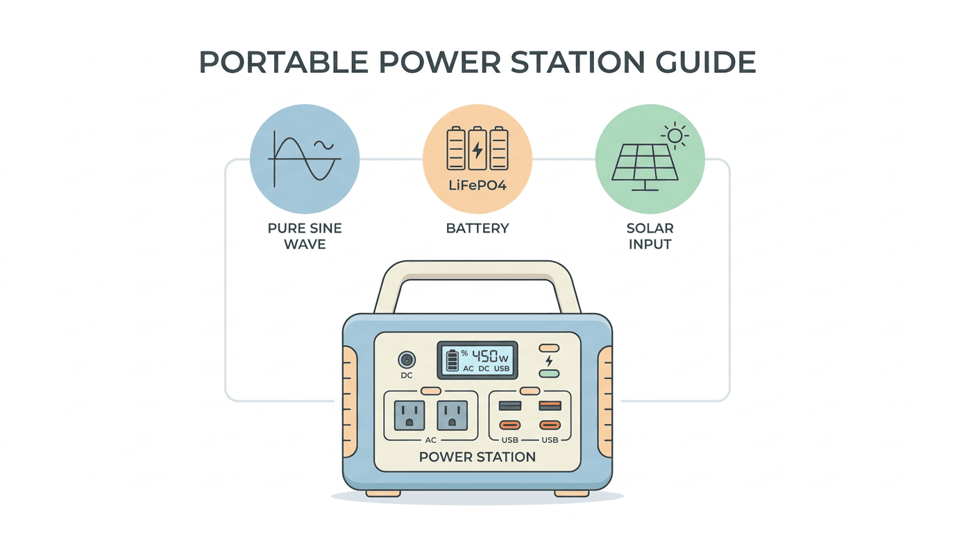 Portable Power Station Guide: Quiet, Safe, Grid-Free Power