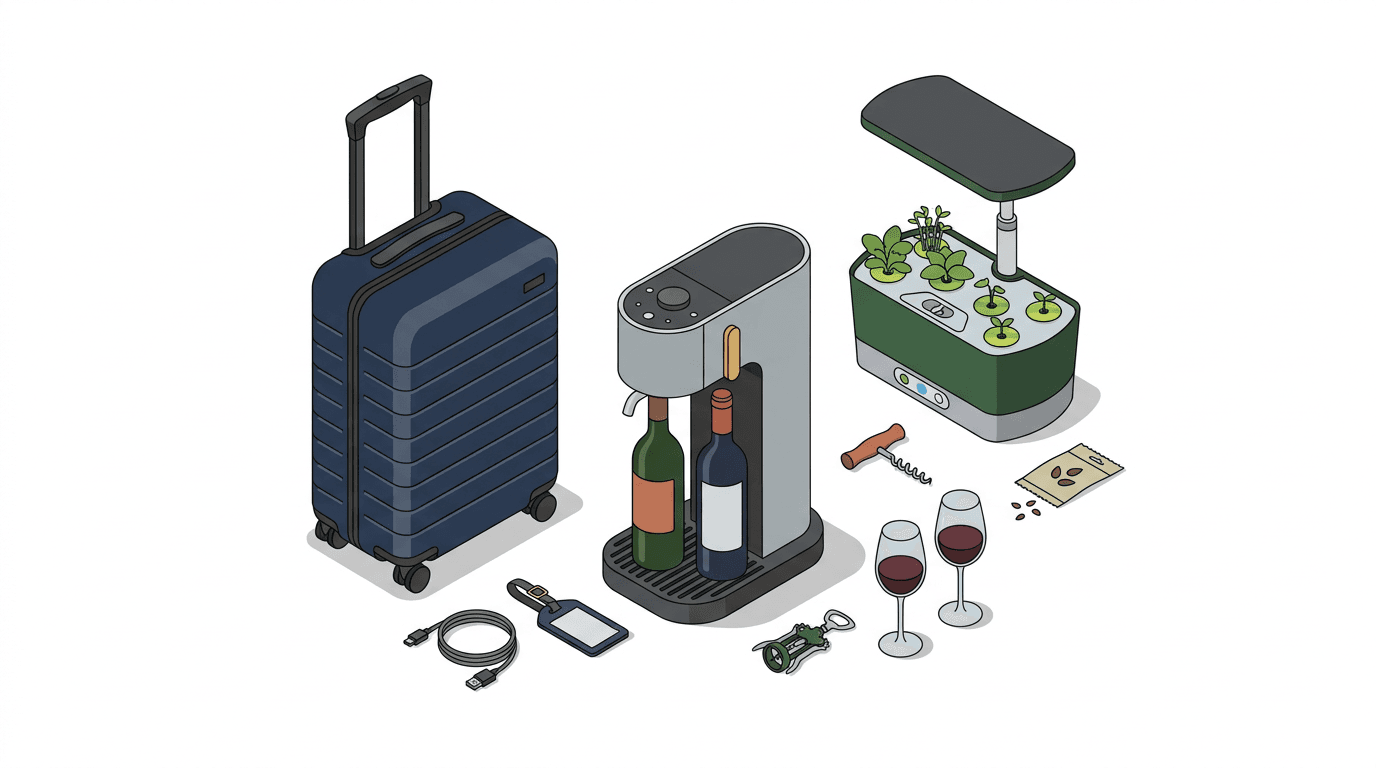 Gifts for exploring new passions and destinations.