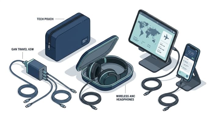 Top Travel Tech Gifts for Him: Smart Nomad Essentials
