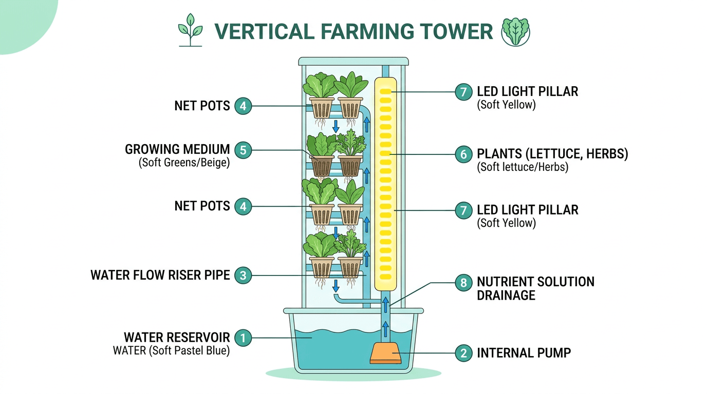 The Anatomy of a Vertical Farm