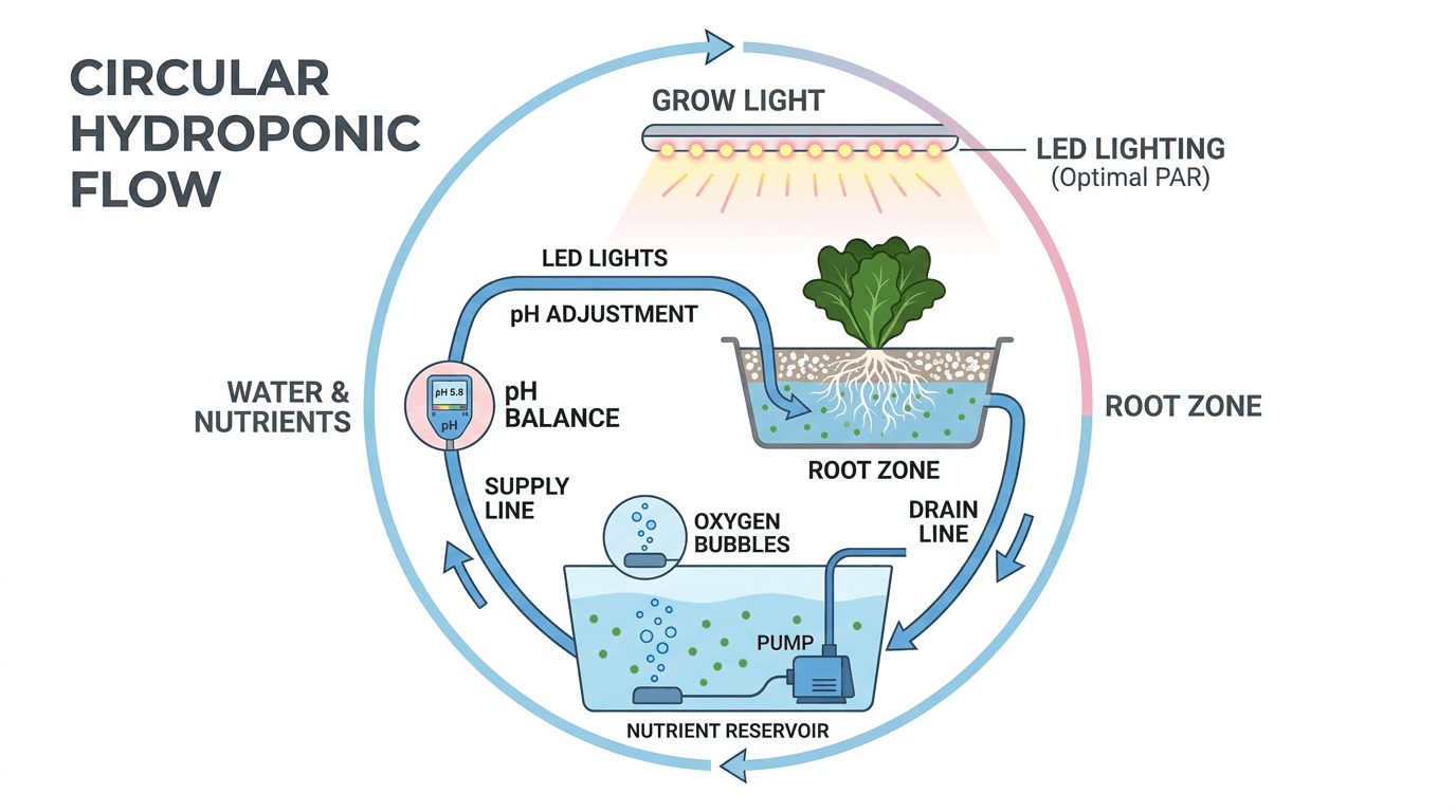 The Nutrient Cycle Infographic